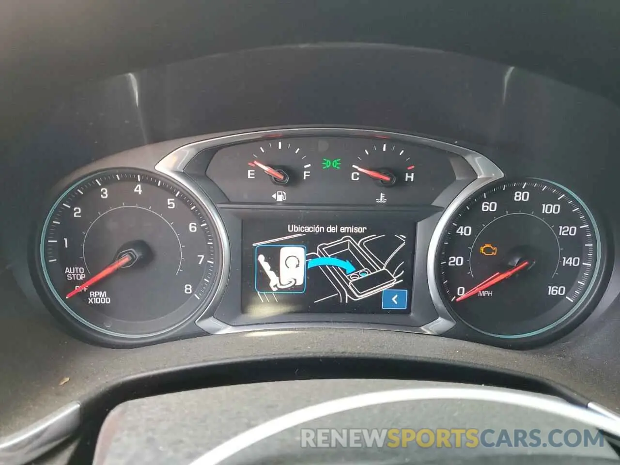 9 Photograph of a damaged car 3GNAXKEV5KS542049 CHEVROLET EQUINOX 2019