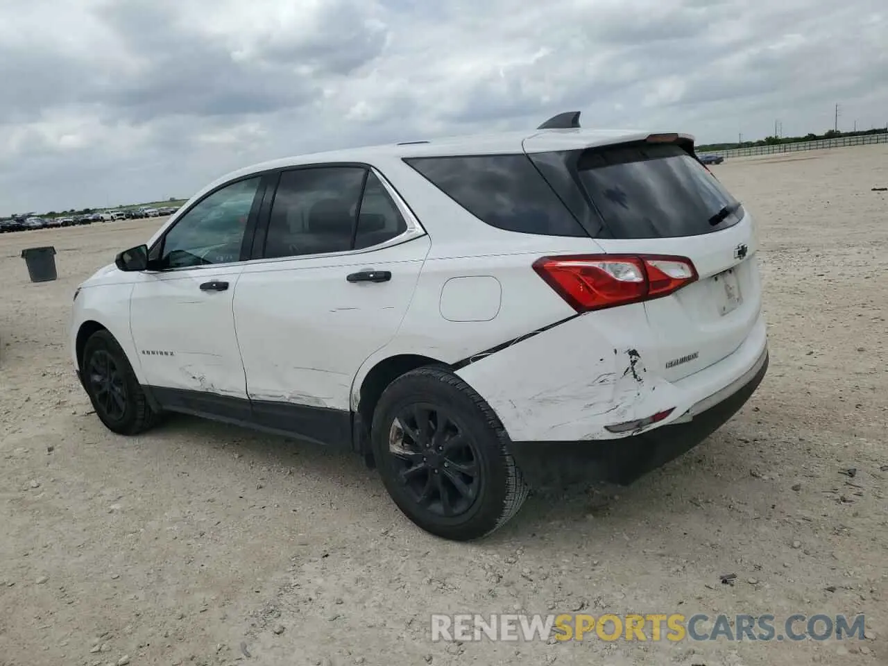 2 Photograph of a damaged car 3GNAXKEV6KS505916 CHEVROLET EQUINOX 2019