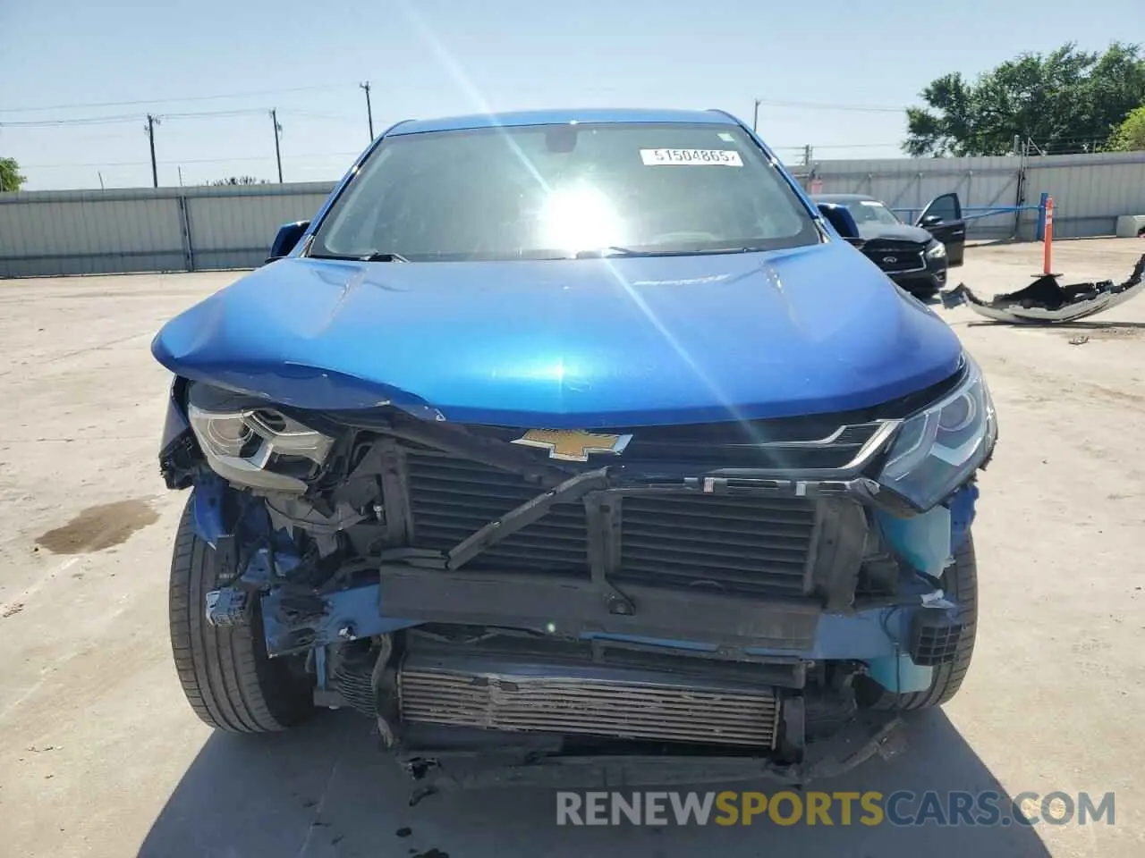 5 Photograph of a damaged car 3GNAXKEV6KS515605 CHEVROLET EQUINOX 2019