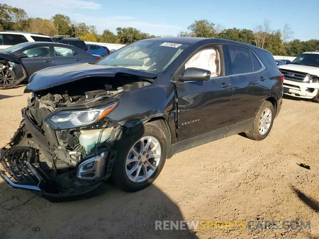 1 Photograph of a damaged car 3GNAXKEV6KS560897 CHEVROLET EQUINOX 2019