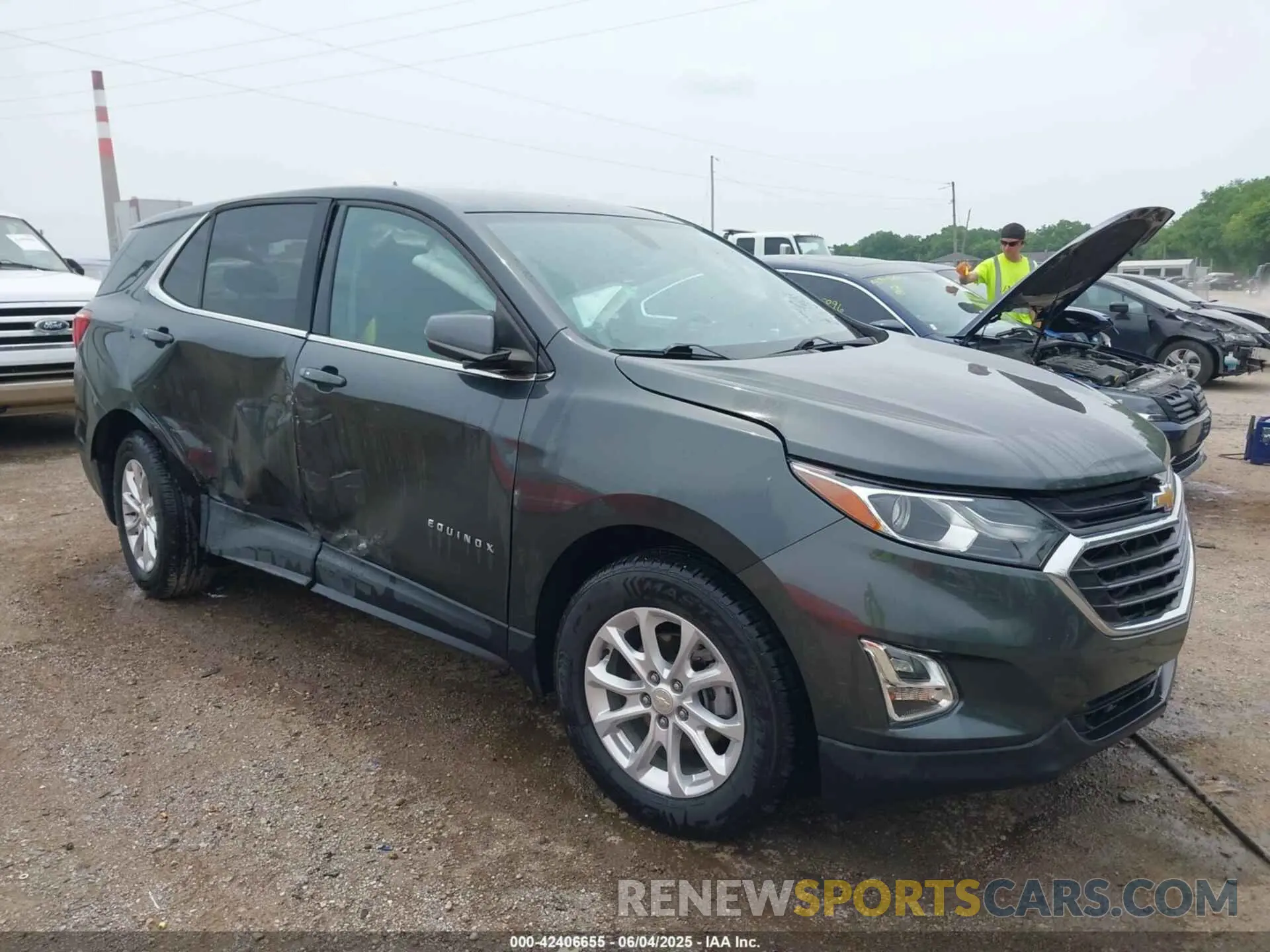 1 Фотография поврежденного автомобиля 3GNAXKEV6KS574718 CHEVROLET EQUINOX 2019