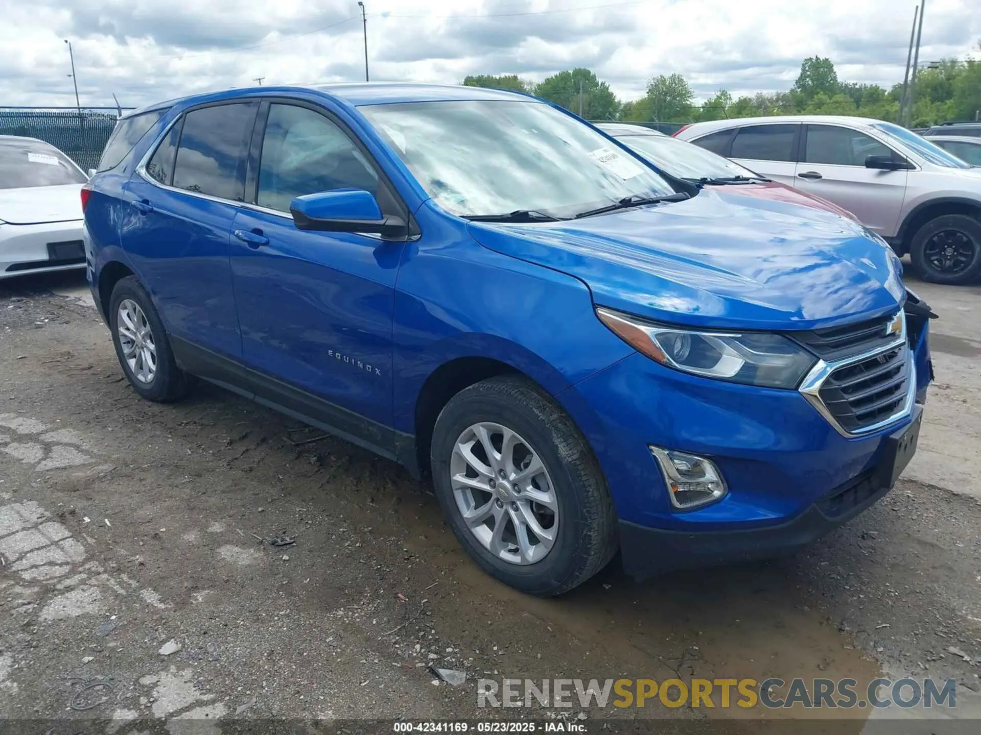 1 Photograph of a damaged car 3GNAXKEV6KS629202 CHEVROLET EQUINOX 2019