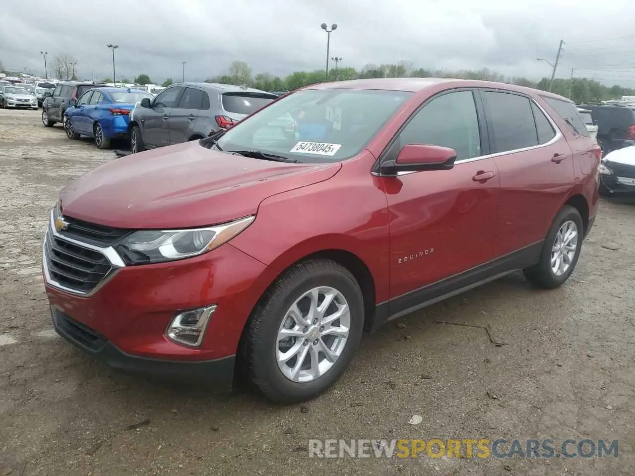 1 Photograph of a damaged car 3GNAXKEV6KS641057 CHEVROLET EQUINOX 2019