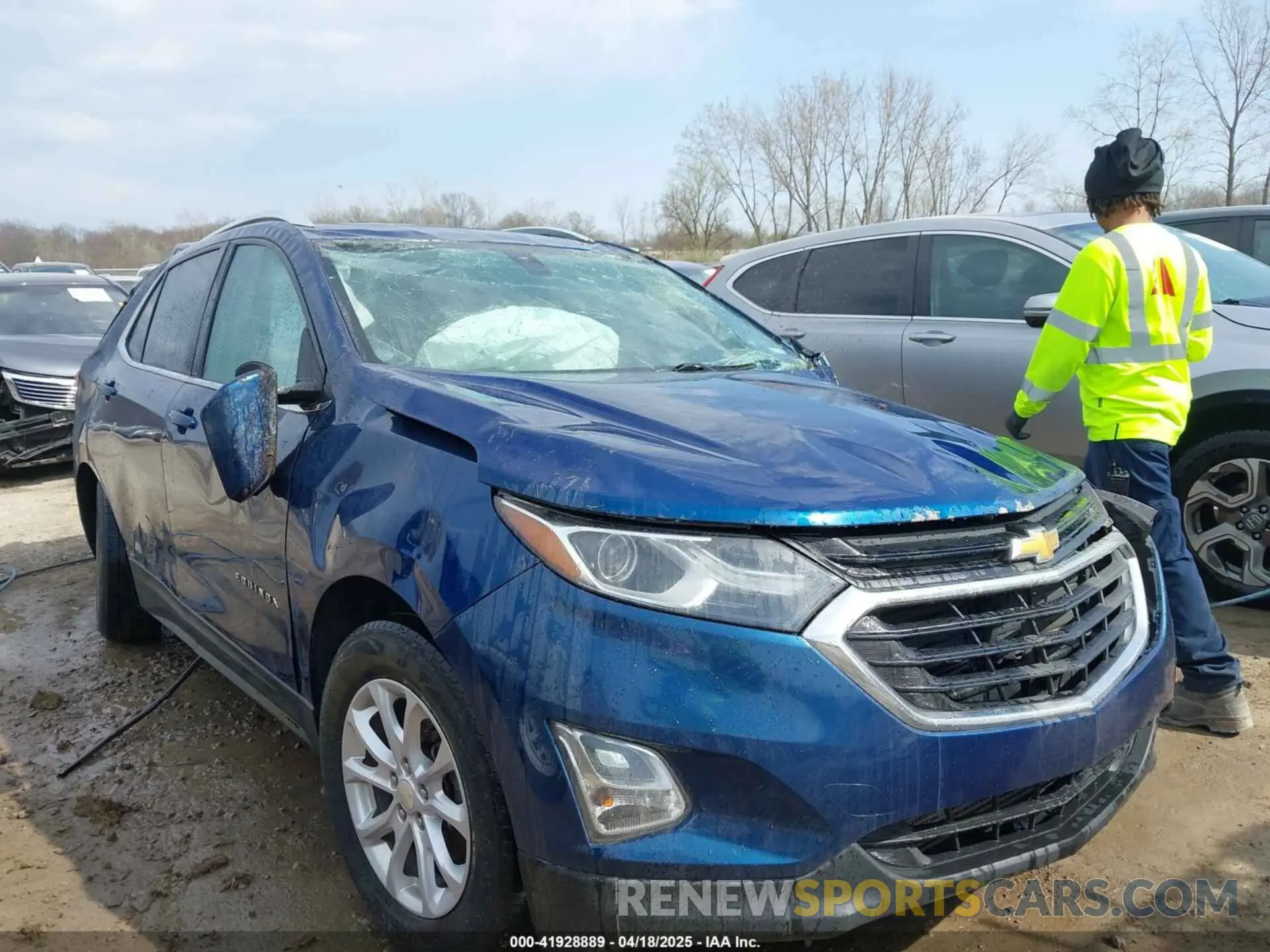 1 Фотография поврежденного автомобиля 3GNAXKEV7KL362369 CHEVROLET EQUINOX 2019