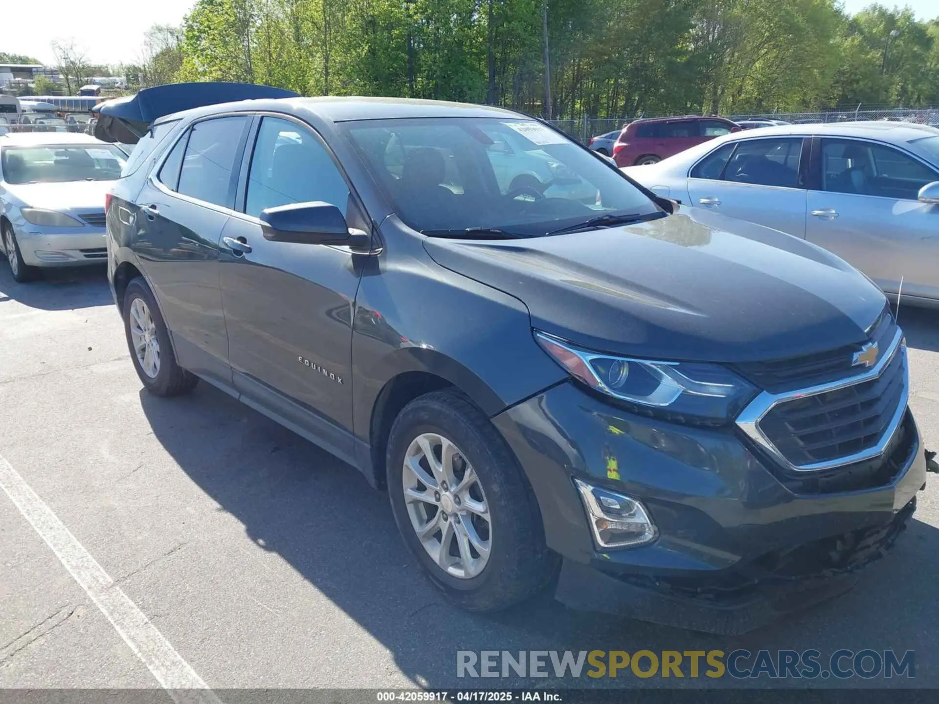 1 Фотография поврежденного автомобиля 3GNAXKEV7KS577515 CHEVROLET EQUINOX 2019