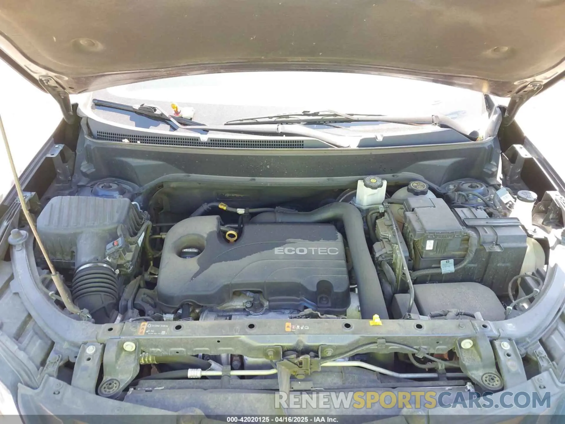 10 Photograph of a damaged car 3GNAXKEV8KL292722 CHEVROLET EQUINOX 2019