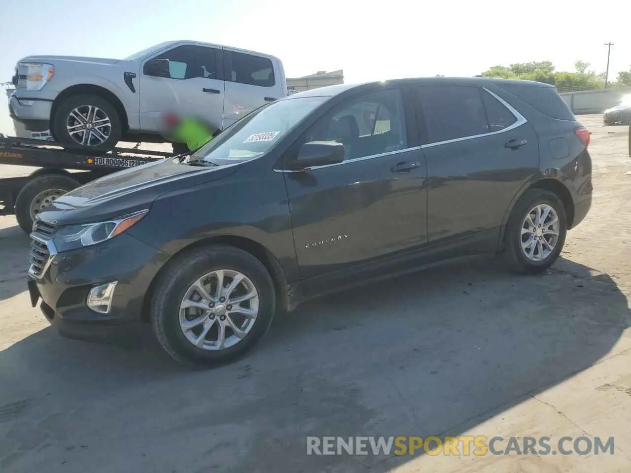 1 Photograph of a damaged car 3GNAXKEV8KS515427 CHEVROLET EQUINOX 2019