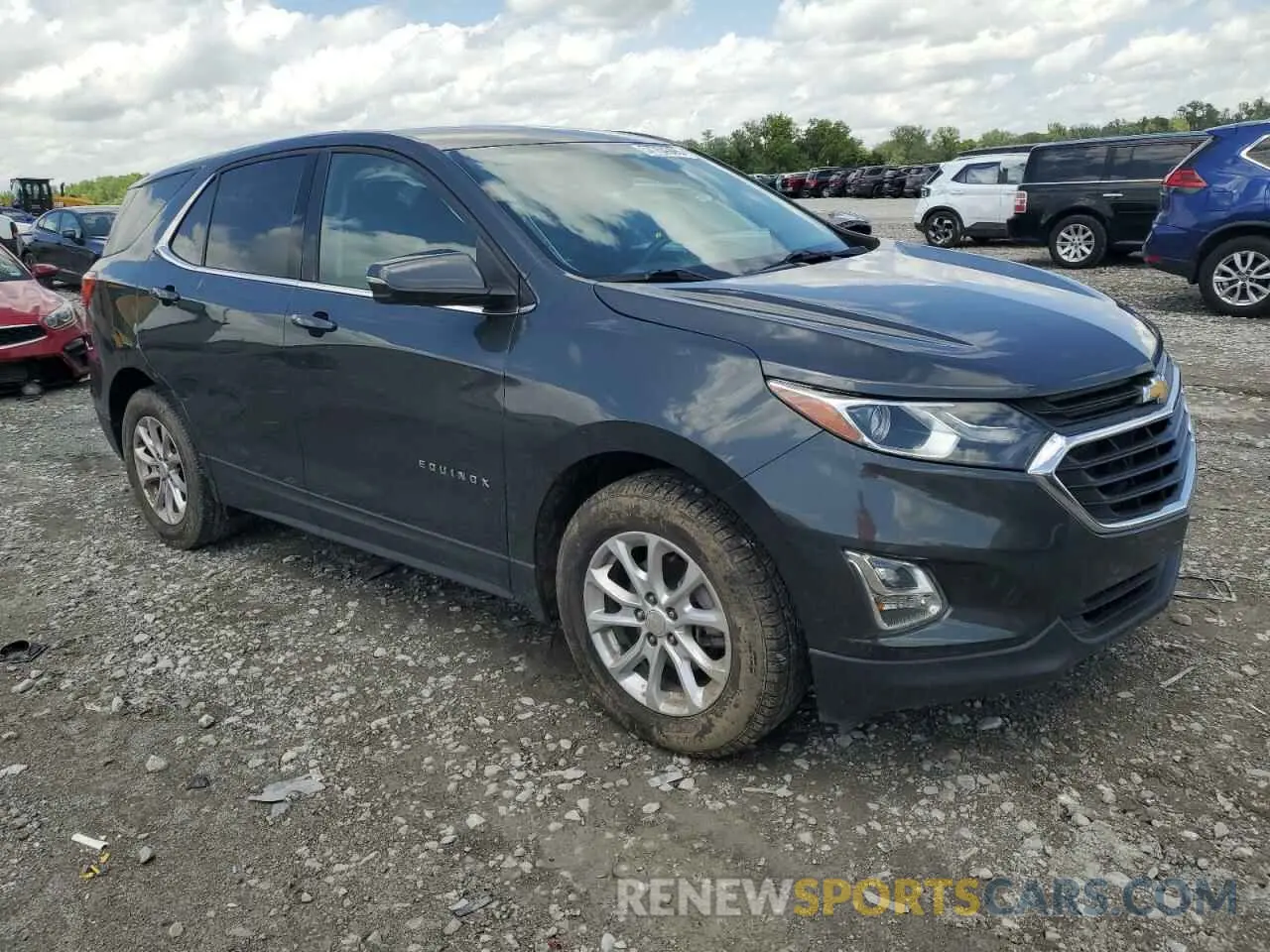 4 Photograph of a damaged car 3GNAXKEV8KS557886 CHEVROLET EQUINOX 2019