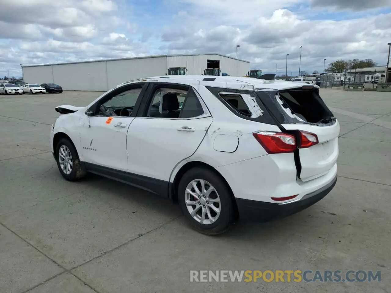 2 Photograph of a damaged car 3GNAXKEV9KS515548 CHEVROLET EQUINOX 2019