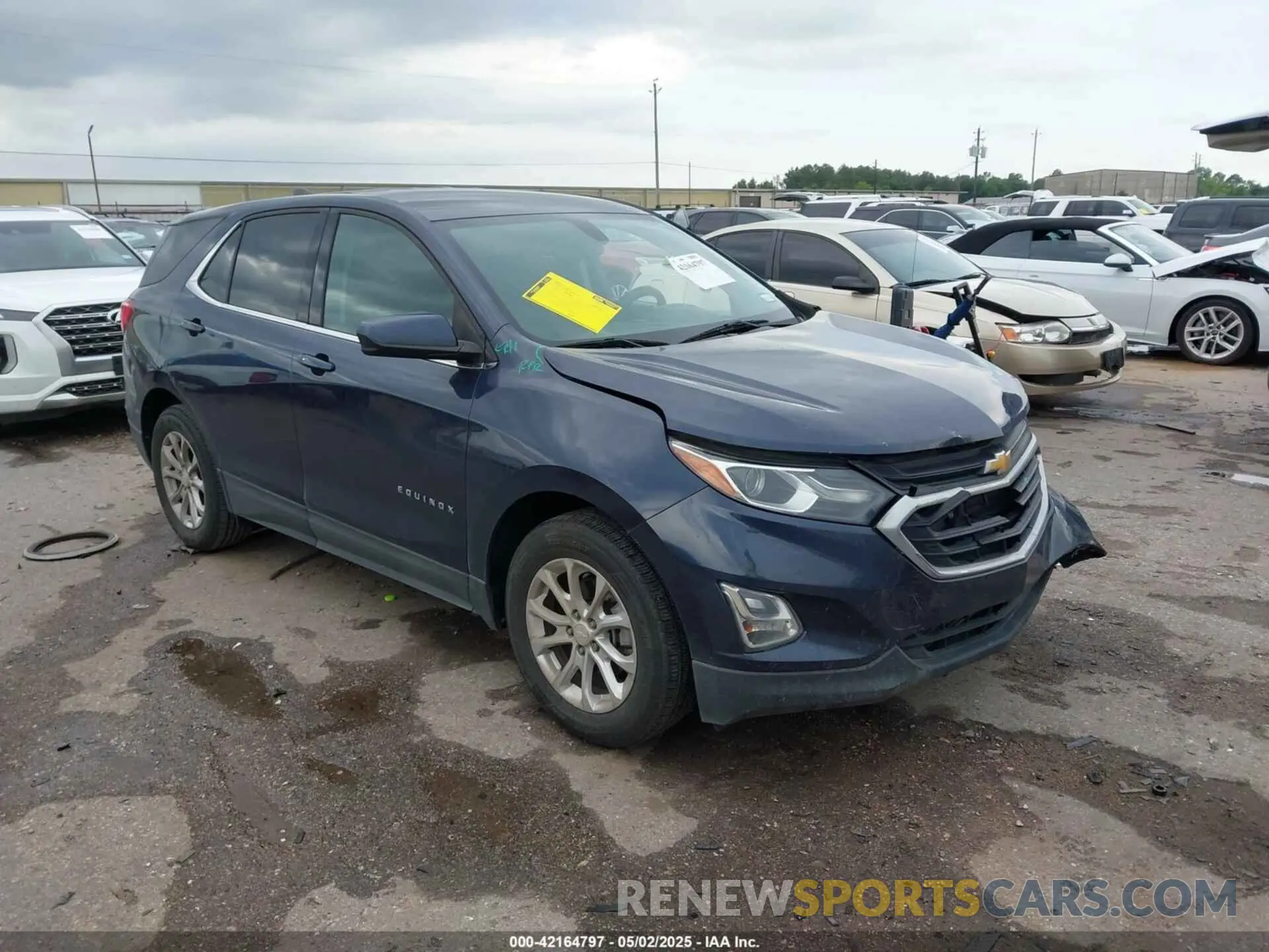 1 Фотография поврежденного автомобиля 3GNAXKEVXKL315854 CHEVROLET EQUINOX 2019