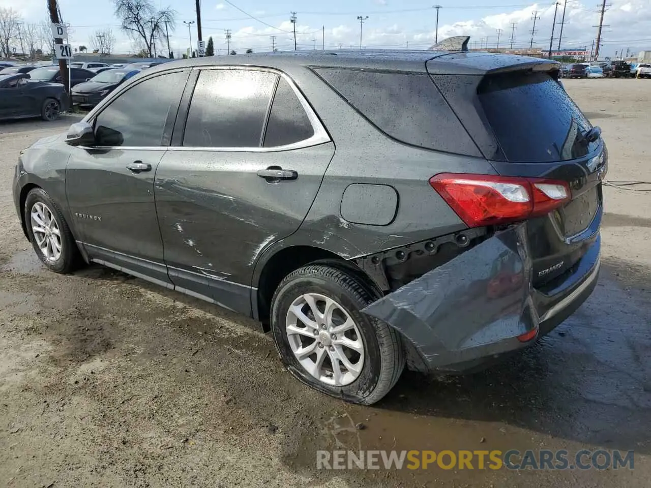 2 Photograph of a damaged car 3GNAXKEVXKS526896 CHEVROLET EQUINOX 2019