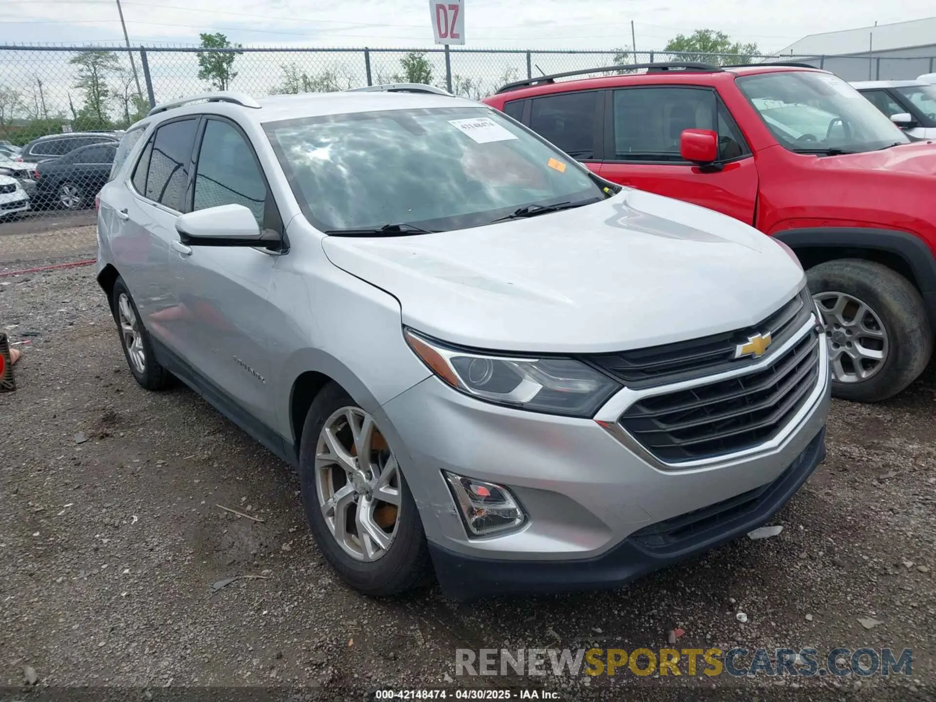 1 Фотография поврежденного автомобиля 3GNAXLEX0KS615822 CHEVROLET EQUINOX 2019