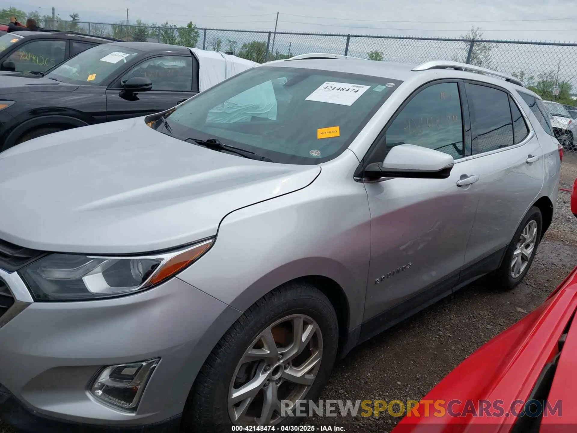 13 Фотография поврежденного автомобиля 3GNAXLEX0KS615822 CHEVROLET EQUINOX 2019