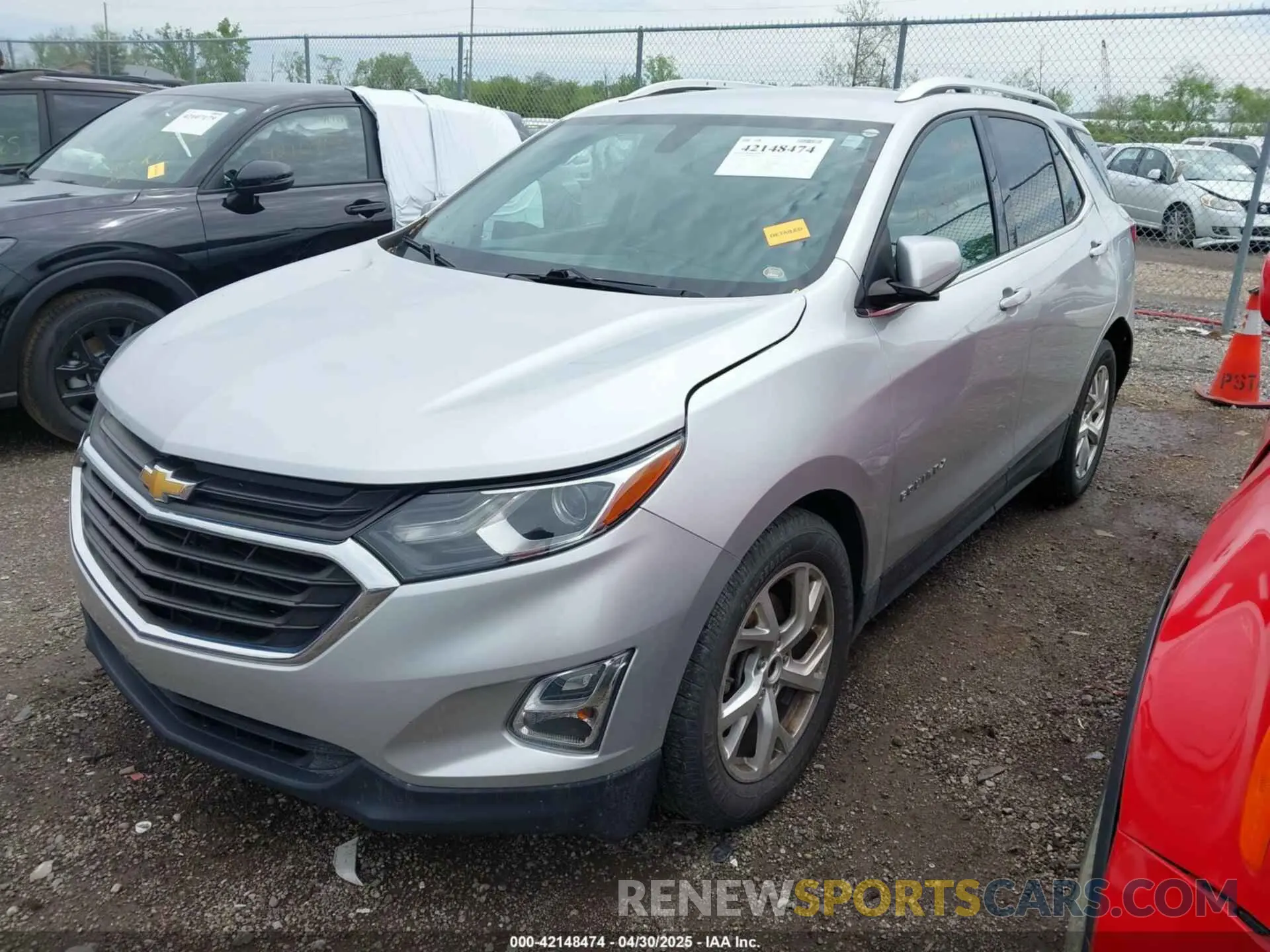 2 Фотография поврежденного автомобиля 3GNAXLEX0KS615822 CHEVROLET EQUINOX 2019