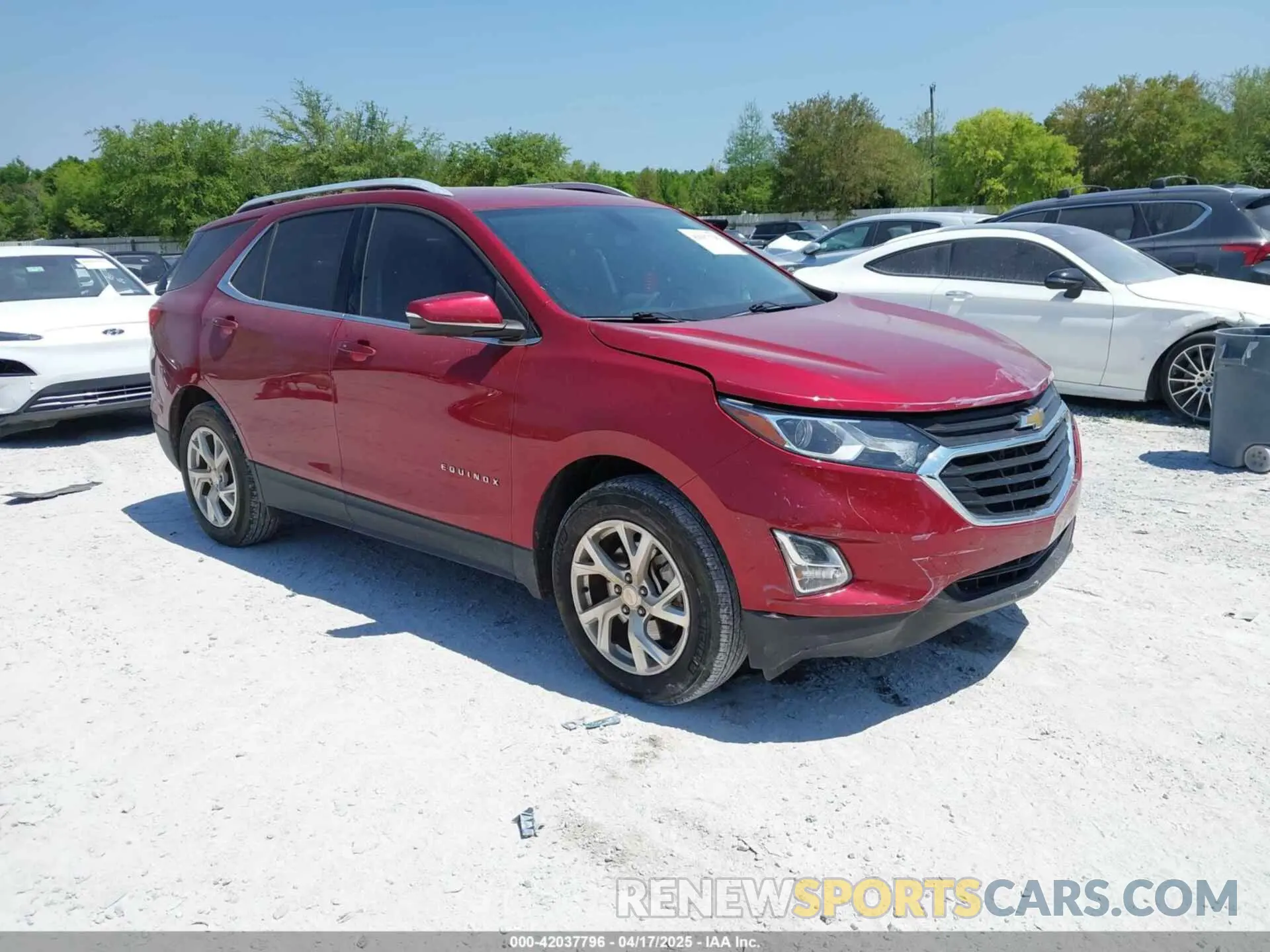 1 Photograph of a damaged car 3GNAXLEX5KS634124 CHEVROLET EQUINOX 2019