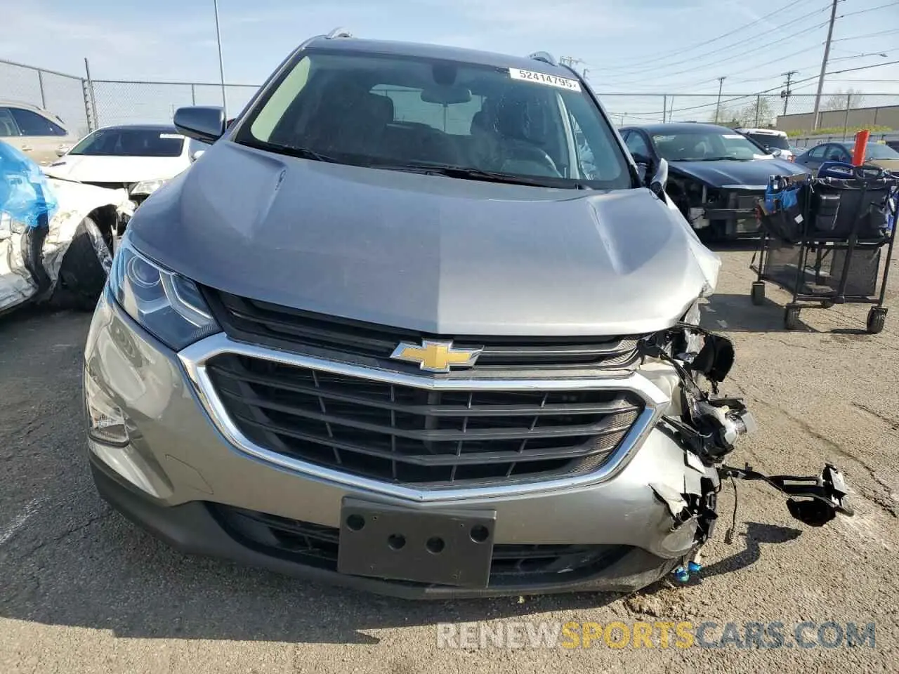 5 Photograph of a damaged car 3GNAXMEU7KL336227 CHEVROLET EQUINOX 2019