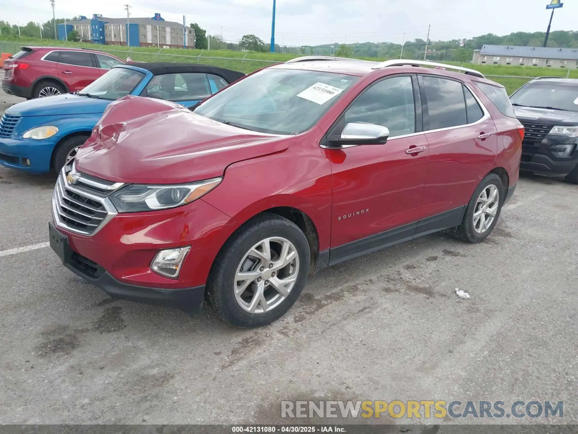 2 Фотография поврежденного автомобиля 3GNAXNEV0KL213903 CHEVROLET EQUINOX 2019