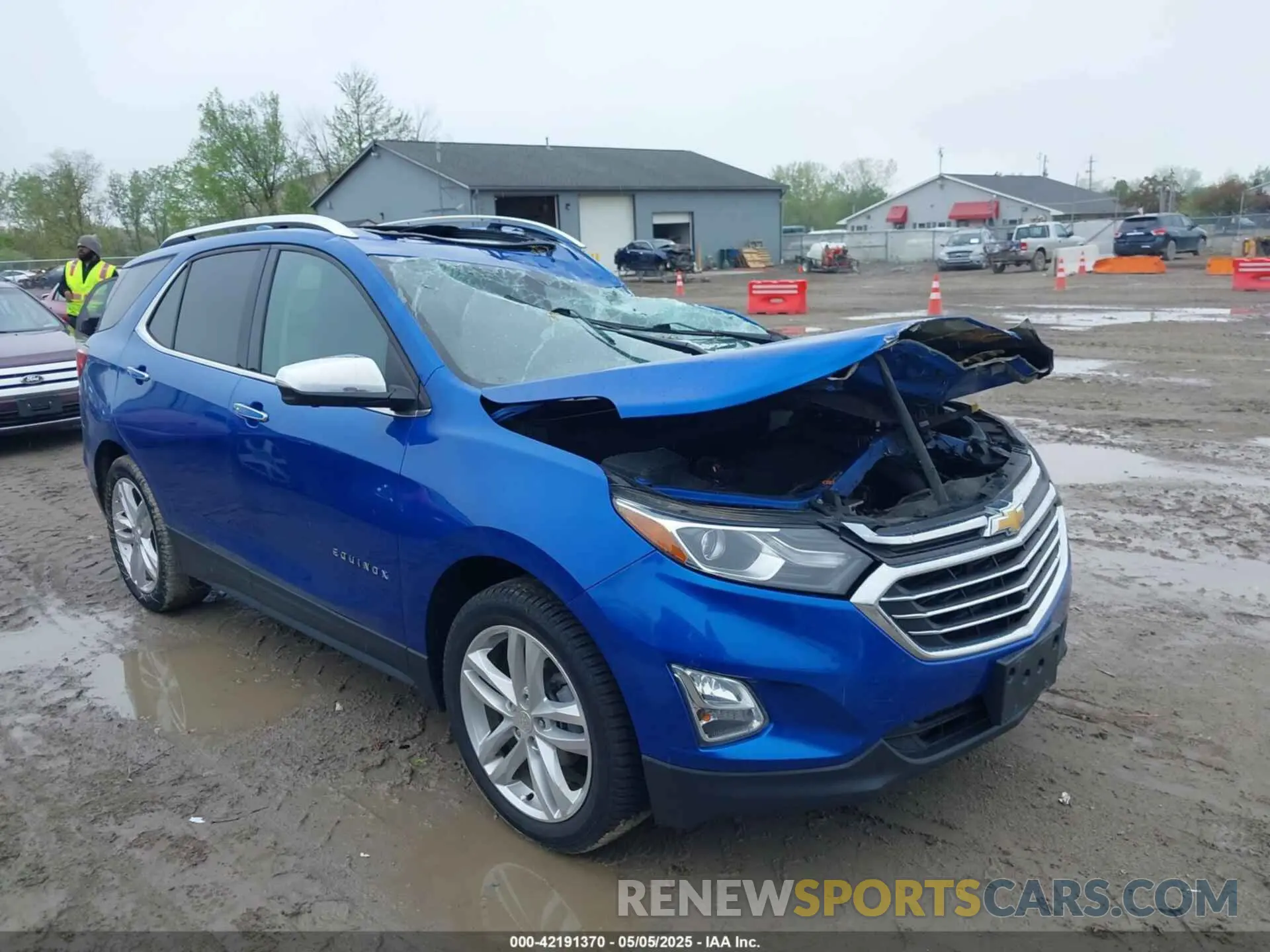 1 Photograph of a damaged car 3GNAXNEV1KS554751 CHEVROLET EQUINOX 2019