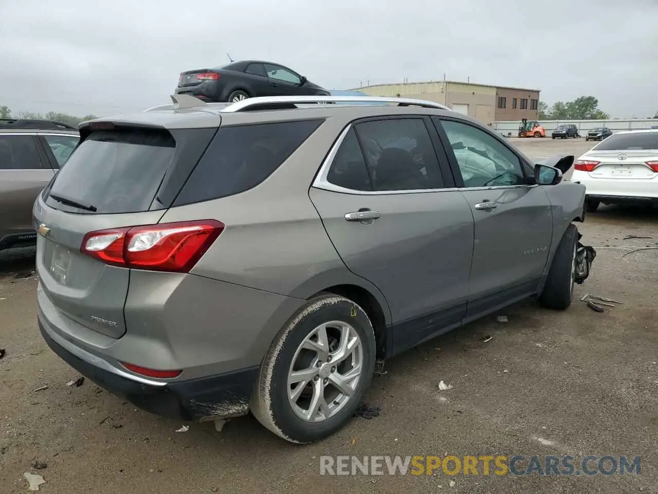 3 Photograph of a damaged car 3GNAXNEV2KS543824 CHEVROLET EQUINOX 2019