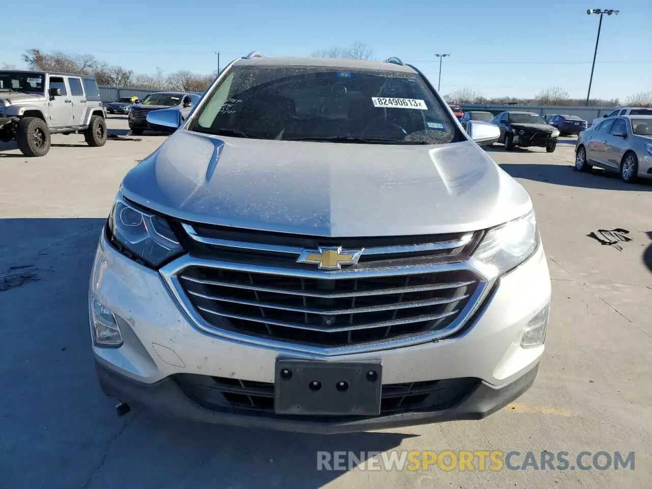 5 Photograph of a damaged car 3GNAXNEV6KS526041 CHEVROLET EQUINOX 2019