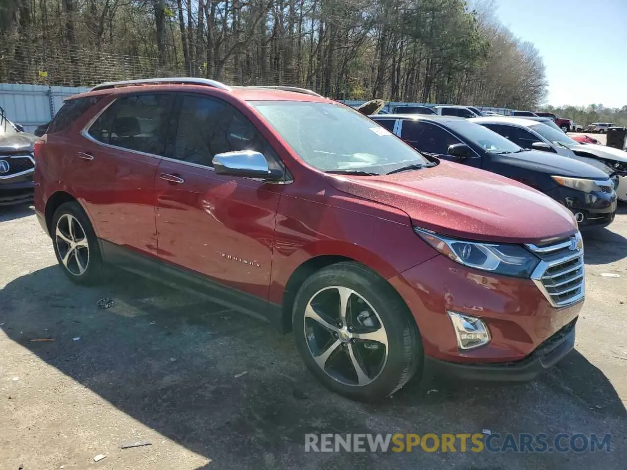 4 Photograph of a damaged car 3GNAXNEV7KS653316 CHEVROLET EQUINOX 2019