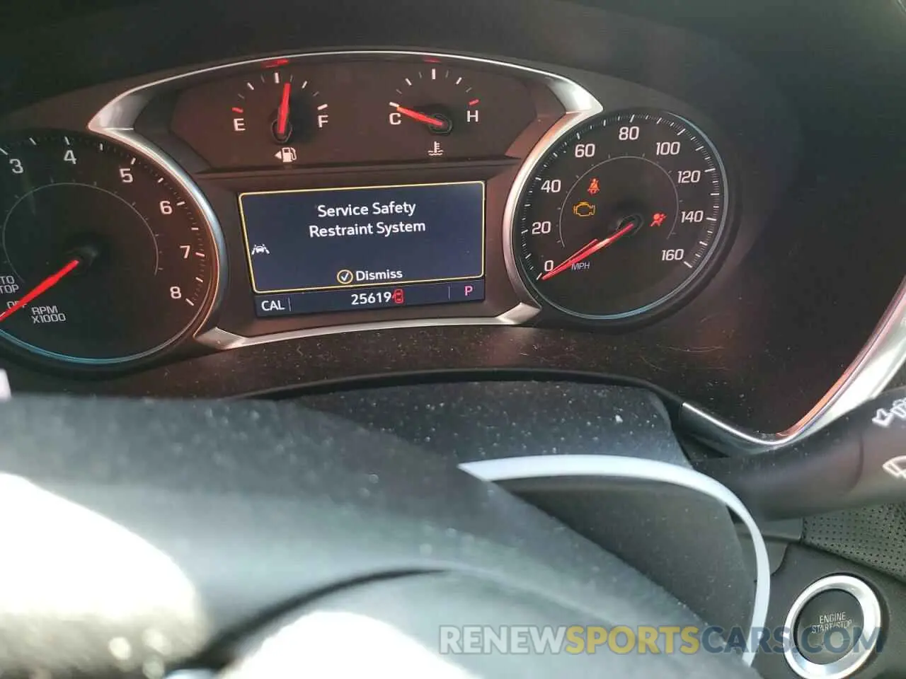 9 Photograph of a damaged car 3GNAXPEX0KL353608 CHEVROLET EQUINOX 2019