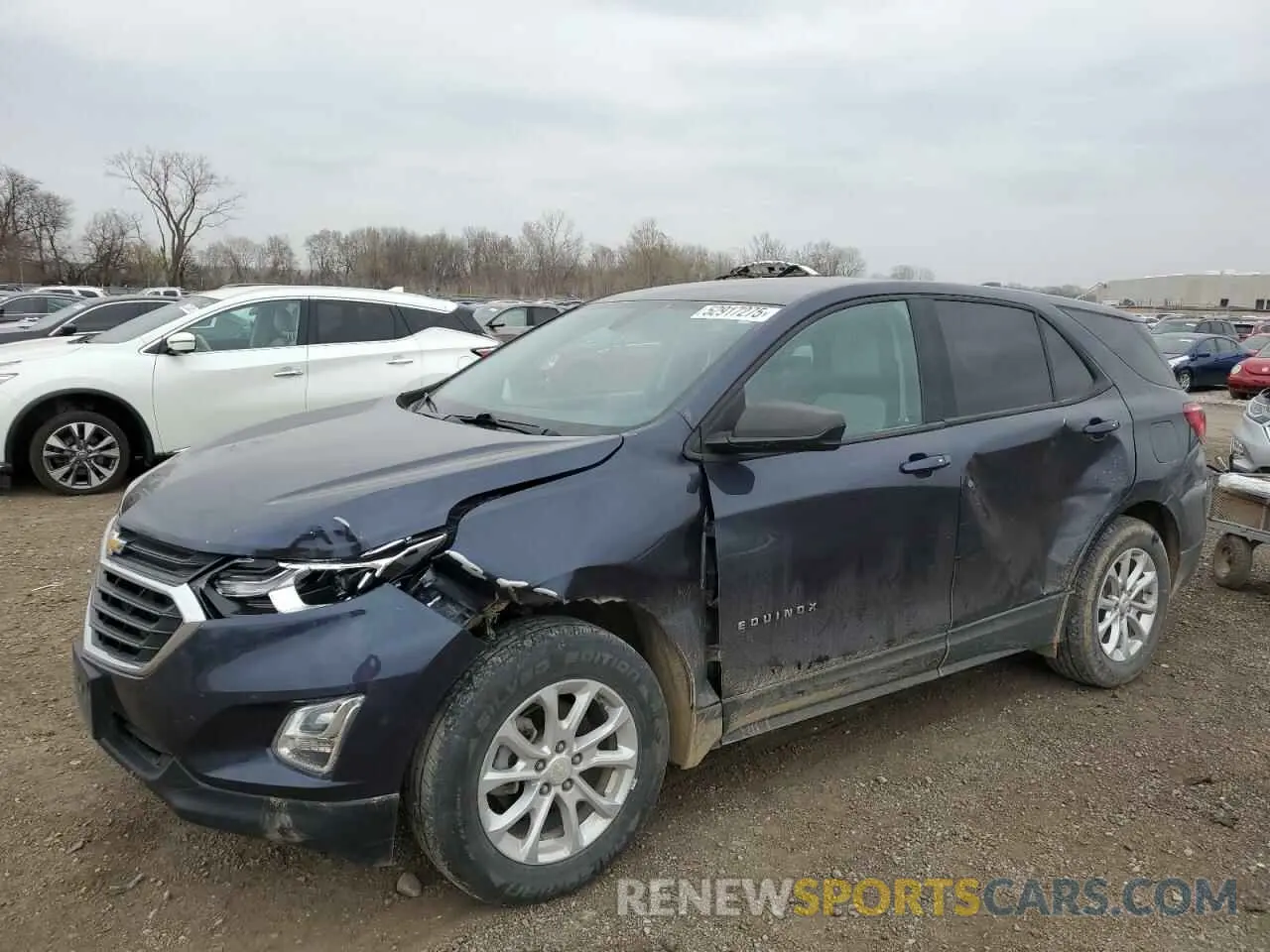 1 Photograph of a damaged car 3GNAXSEV8KS546869 CHEVROLET EQUINOX 2019