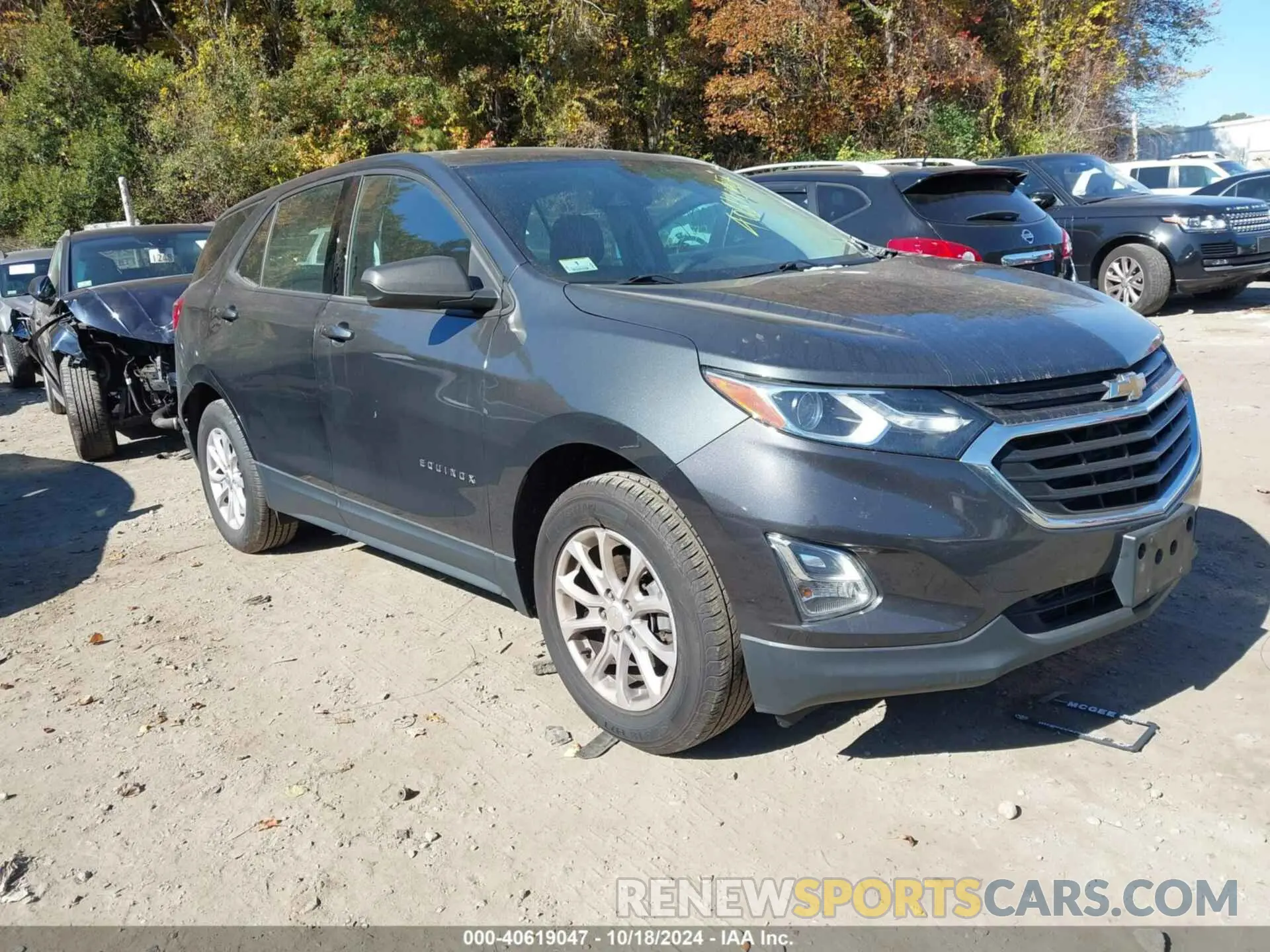 1 Photograph of a damaged car 3GNAXSEV8KS660399 CHEVROLET EQUINOX 2019