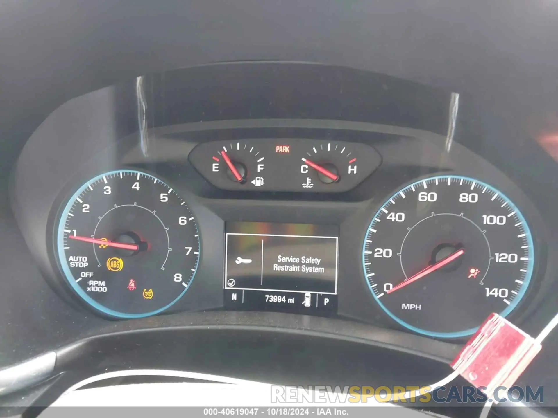 7 Photograph of a damaged car 3GNAXSEV8KS660399 CHEVROLET EQUINOX 2019
