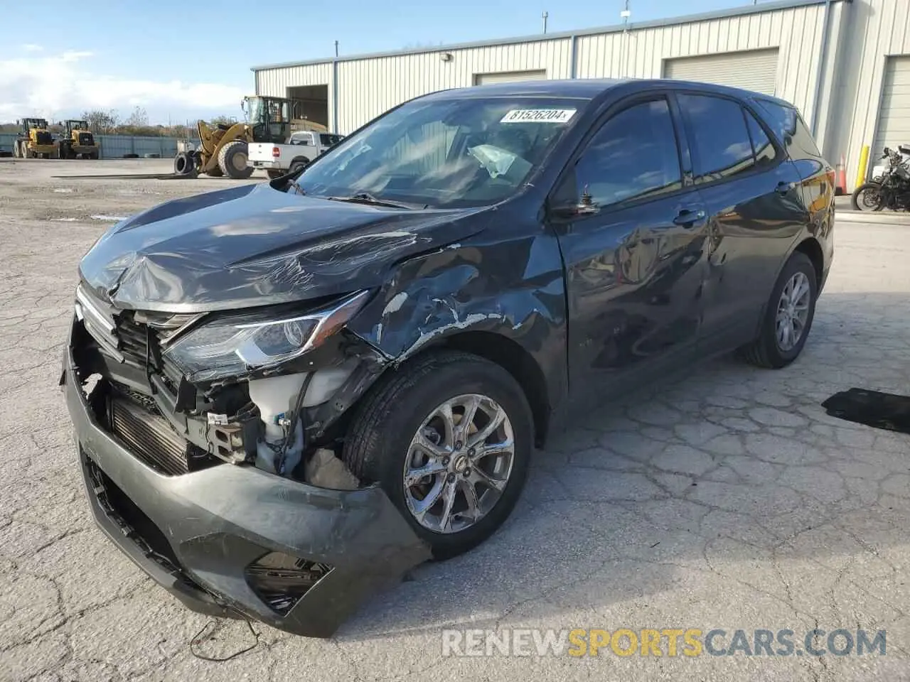 1 Photograph of a damaged car 3GNAXSEVXKS511556 CHEVROLET EQUINOX 2019