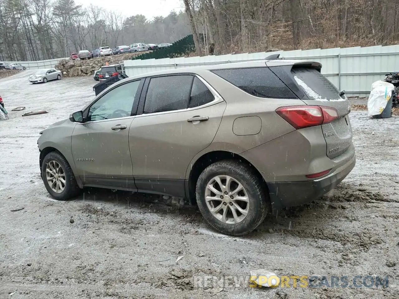 2 Photograph of a damaged car 3GNAXUEV0KS527132 CHEVROLET EQUINOX 2019