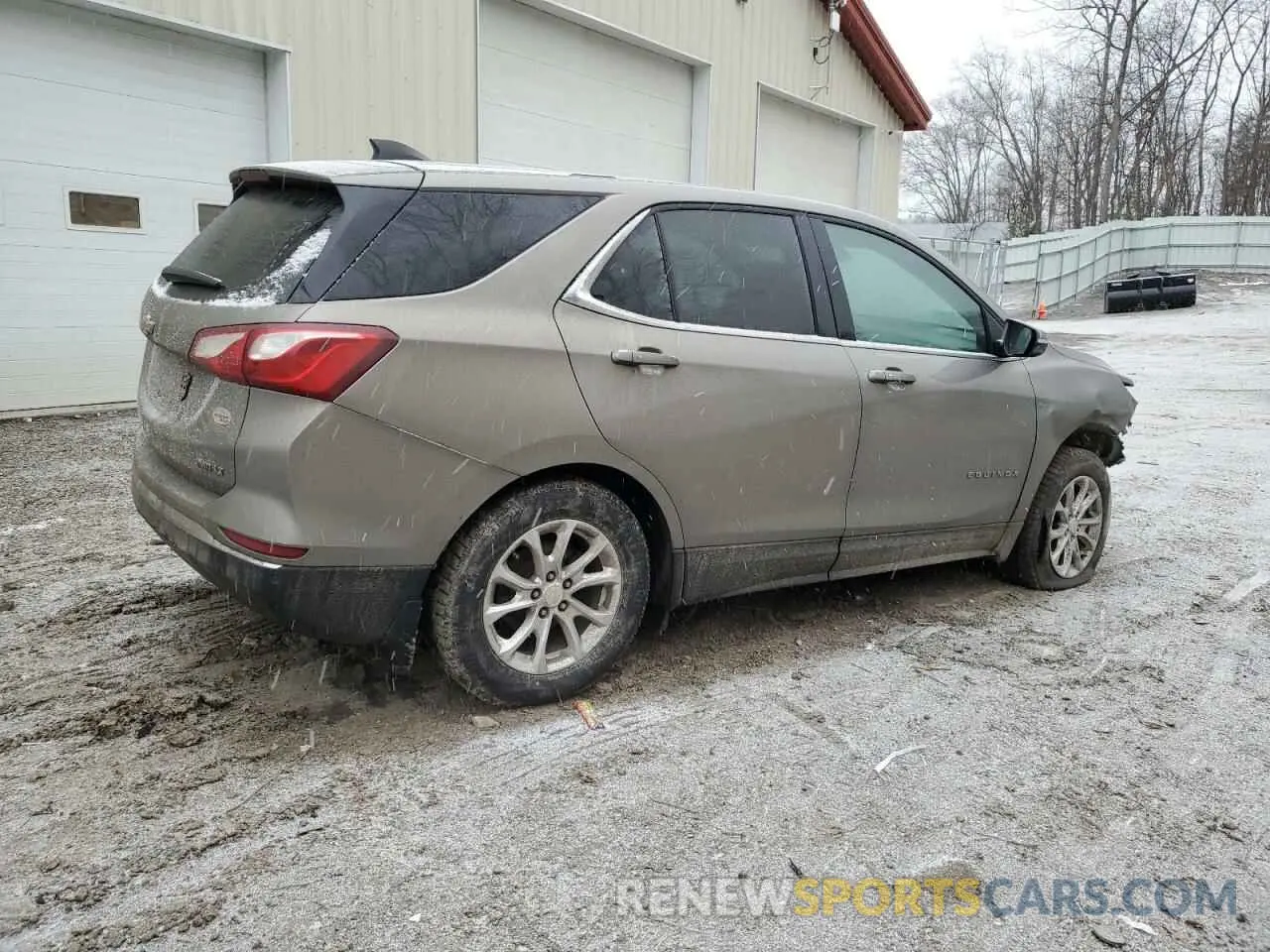 3 Photograph of a damaged car 3GNAXUEV0KS527132 CHEVROLET EQUINOX 2019