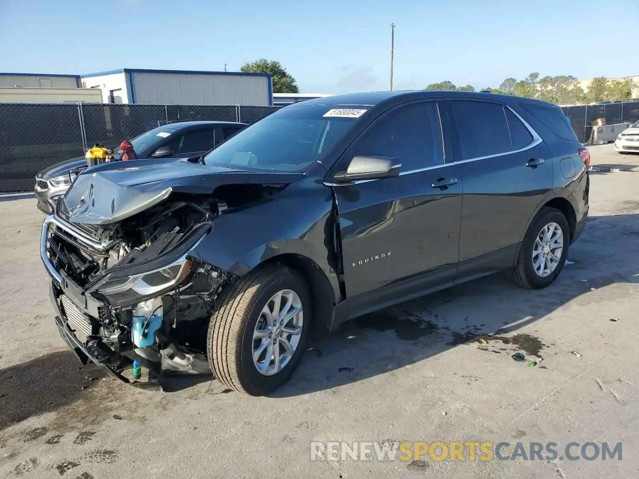 1 Photograph of a damaged car 3GNAXUEV0KS604131 CHEVROLET EQUINOX 2019