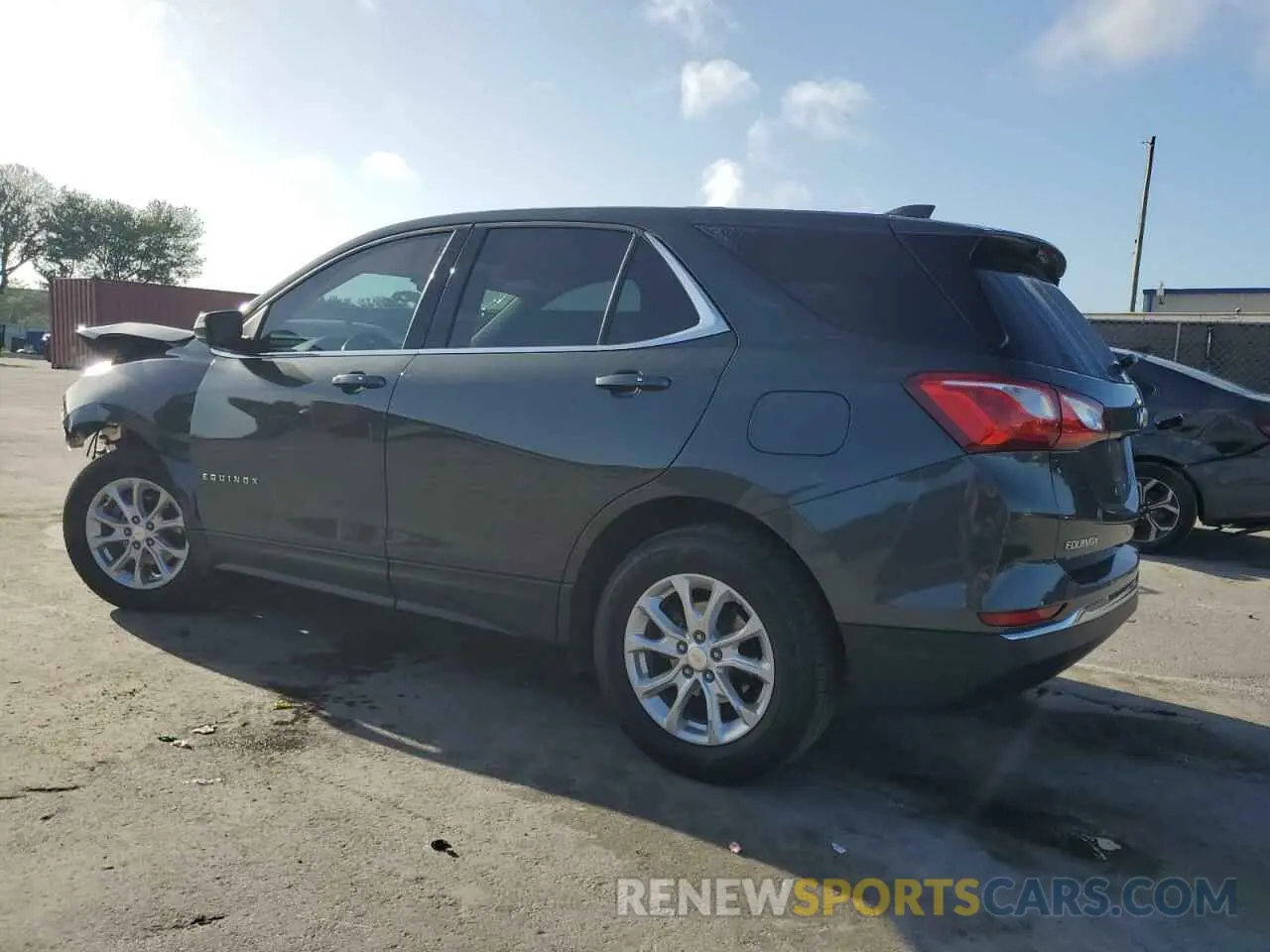 2 Photograph of a damaged car 3GNAXUEV0KS604131 CHEVROLET EQUINOX 2019