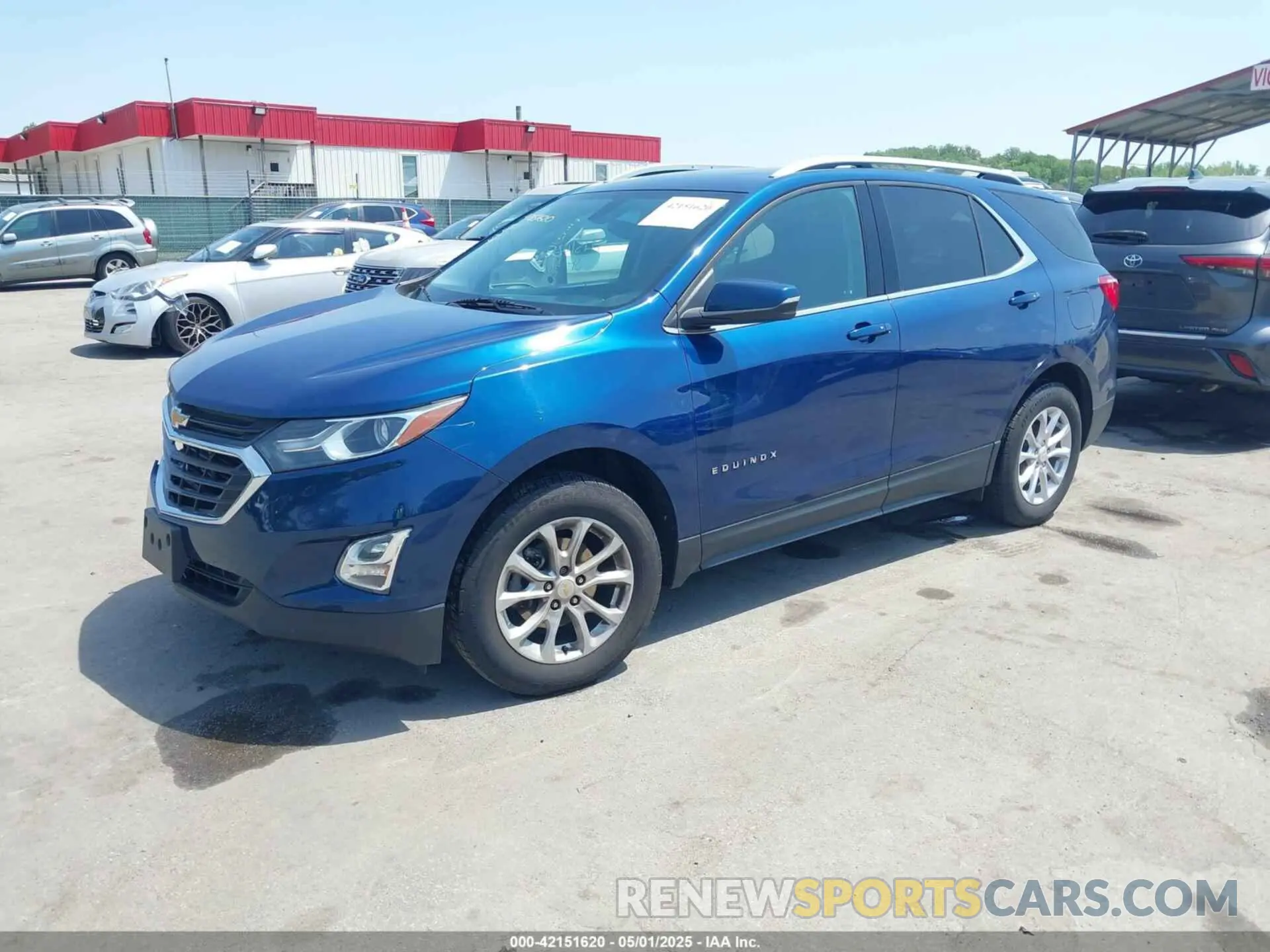 2 Фотография поврежденного автомобиля 3GNAXUEV1KL208137 CHEVROLET EQUINOX 2019