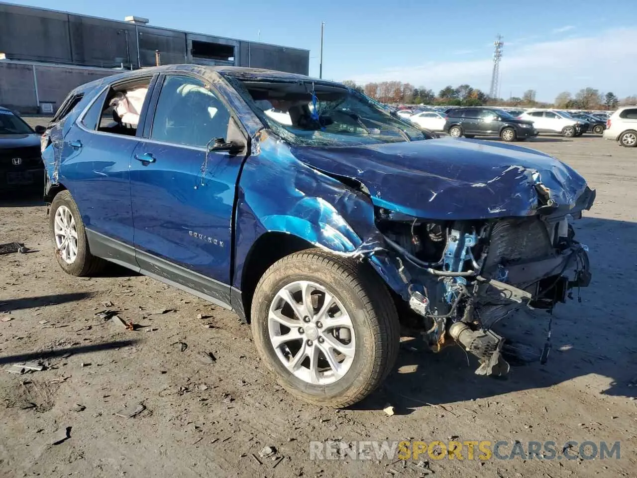 4 Photograph of a damaged car 3GNAXUEV1KL281332 CHEVROLET EQUINOX 2019