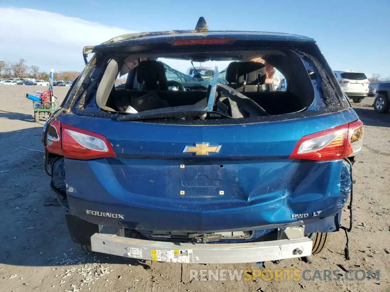 6 Photograph of a damaged car 3GNAXUEV1KL281332 CHEVROLET EQUINOX 2019