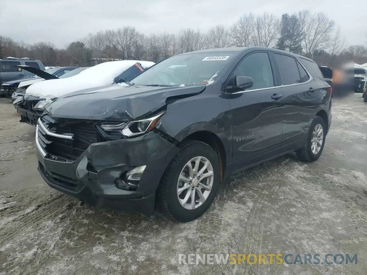 1 Photograph of a damaged car 3GNAXUEV1KS657985 CHEVROLET EQUINOX 2019
