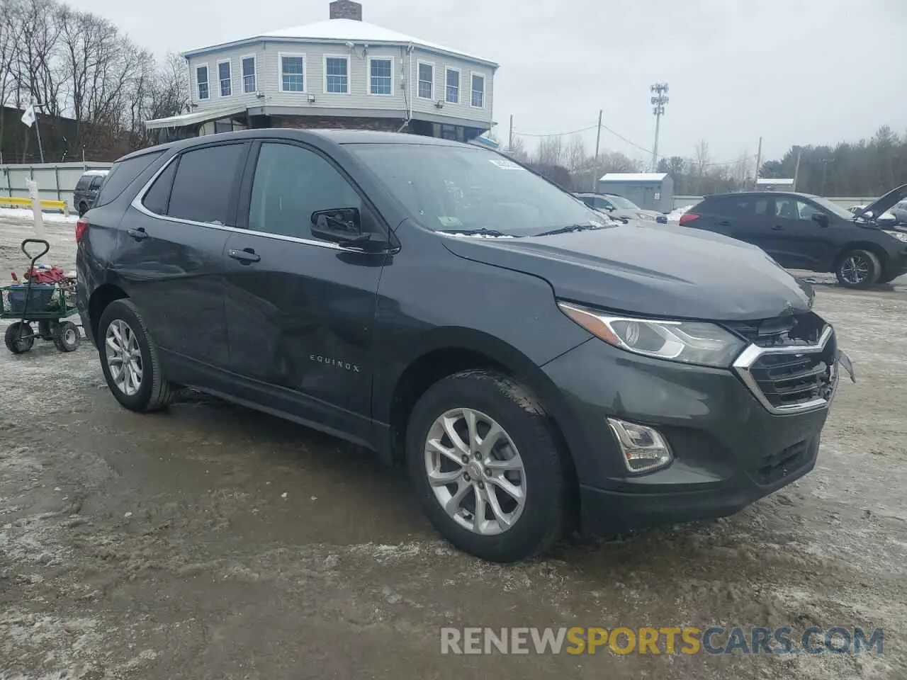 4 Photograph of a damaged car 3GNAXUEV1KS657985 CHEVROLET EQUINOX 2019