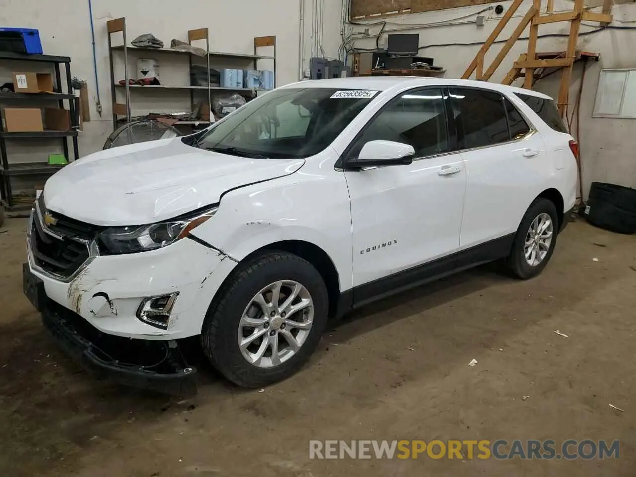 1 Photograph of a damaged car 3GNAXUEV2KL197312 CHEVROLET EQUINOX 2019