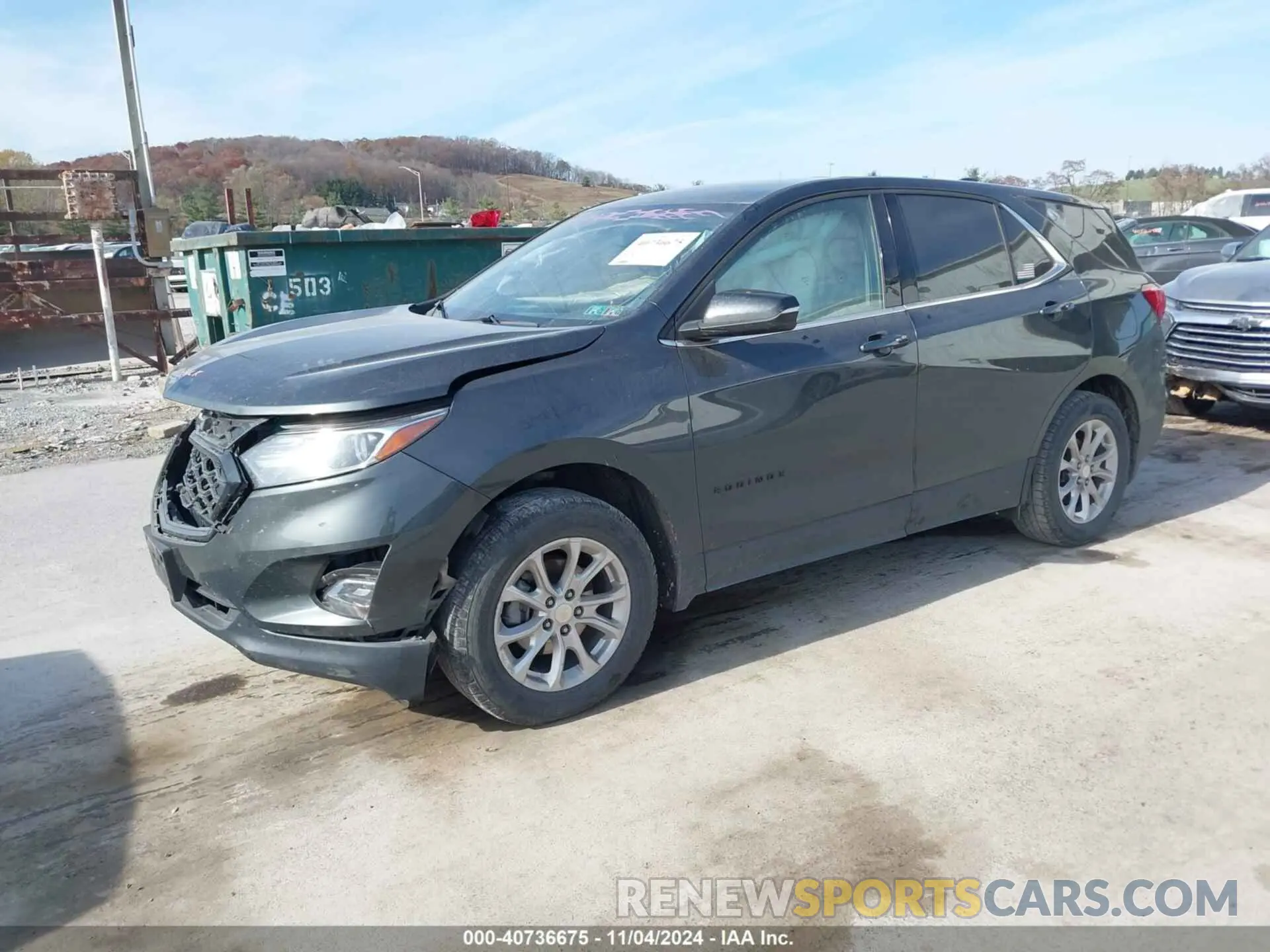 2 Фотография поврежденного автомобиля 3GNAXUEV2KS680742 CHEVROLET EQUINOX 2019