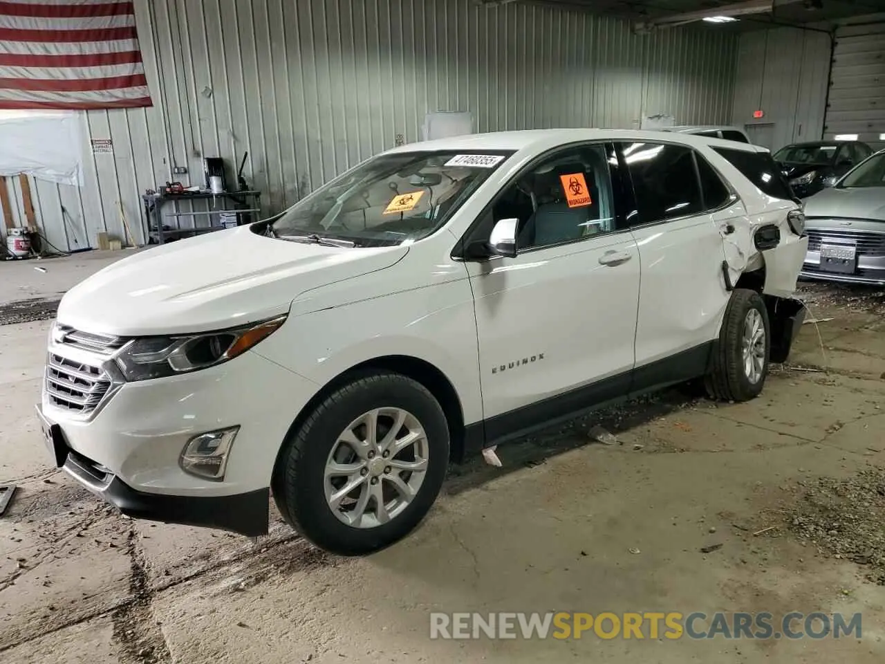 1 Photograph of a damaged car 3GNAXUEV3KL170944 CHEVROLET EQUINOX 2019