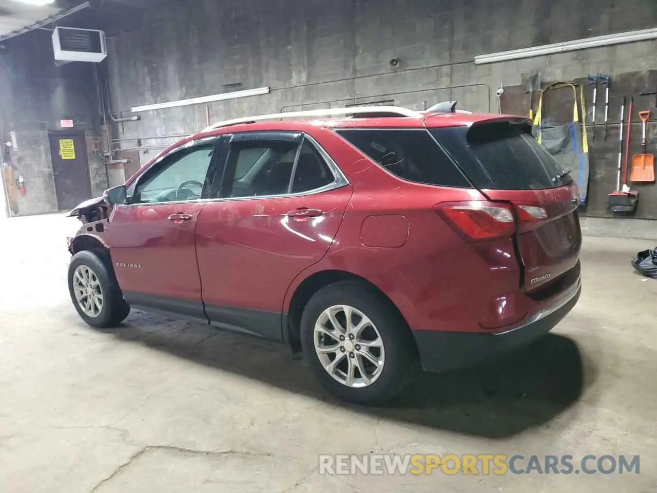 2 Photograph of a damaged car 3GNAXUEV3KL367340 CHEVROLET EQUINOX 2019