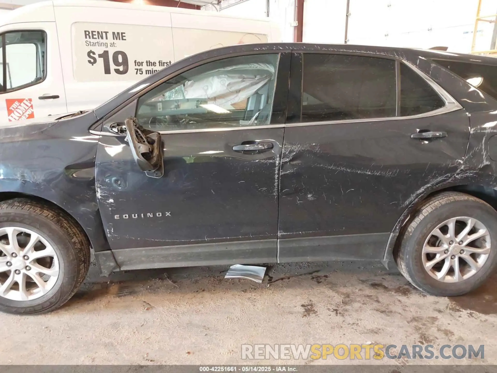 14 Photograph of a damaged car 3GNAXUEV3KS513449 CHEVROLET EQUINOX 2019