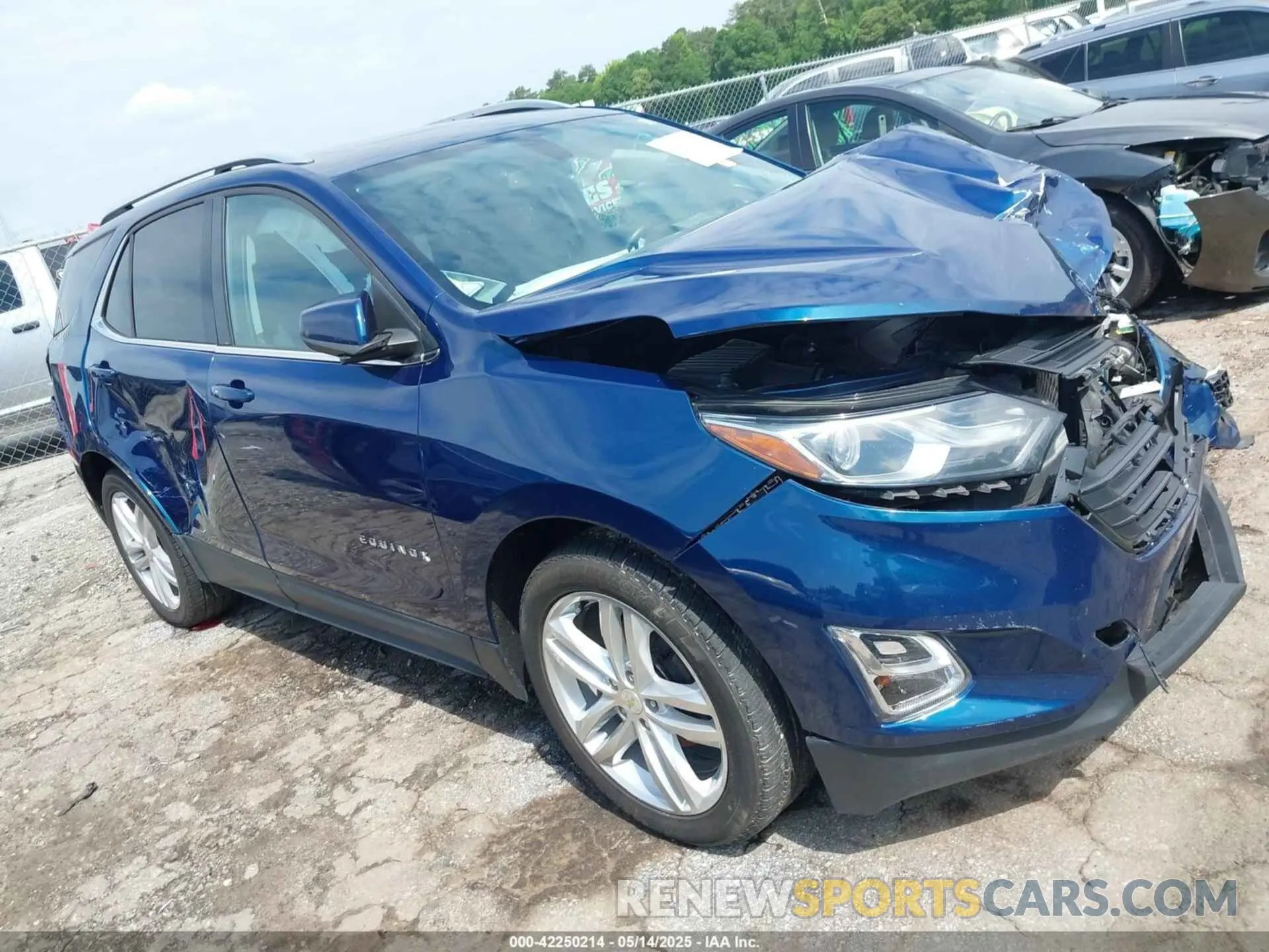1 Photograph of a damaged car 3GNAXUEV4KL149570 CHEVROLET EQUINOX 2019