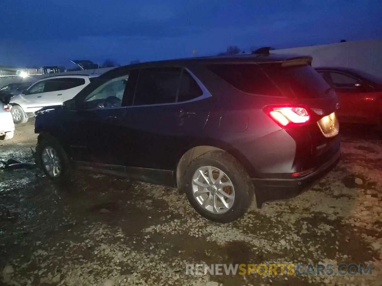 2 Photograph of a damaged car 3GNAXUEV4KS567648 CHEVROLET EQUINOX 2019