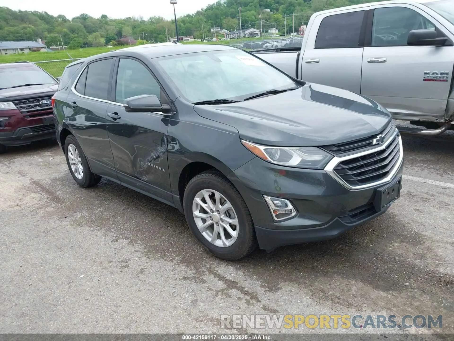 1 Photograph of a damaged car 3GNAXUEV4KS603211 CHEVROLET EQUINOX 2019