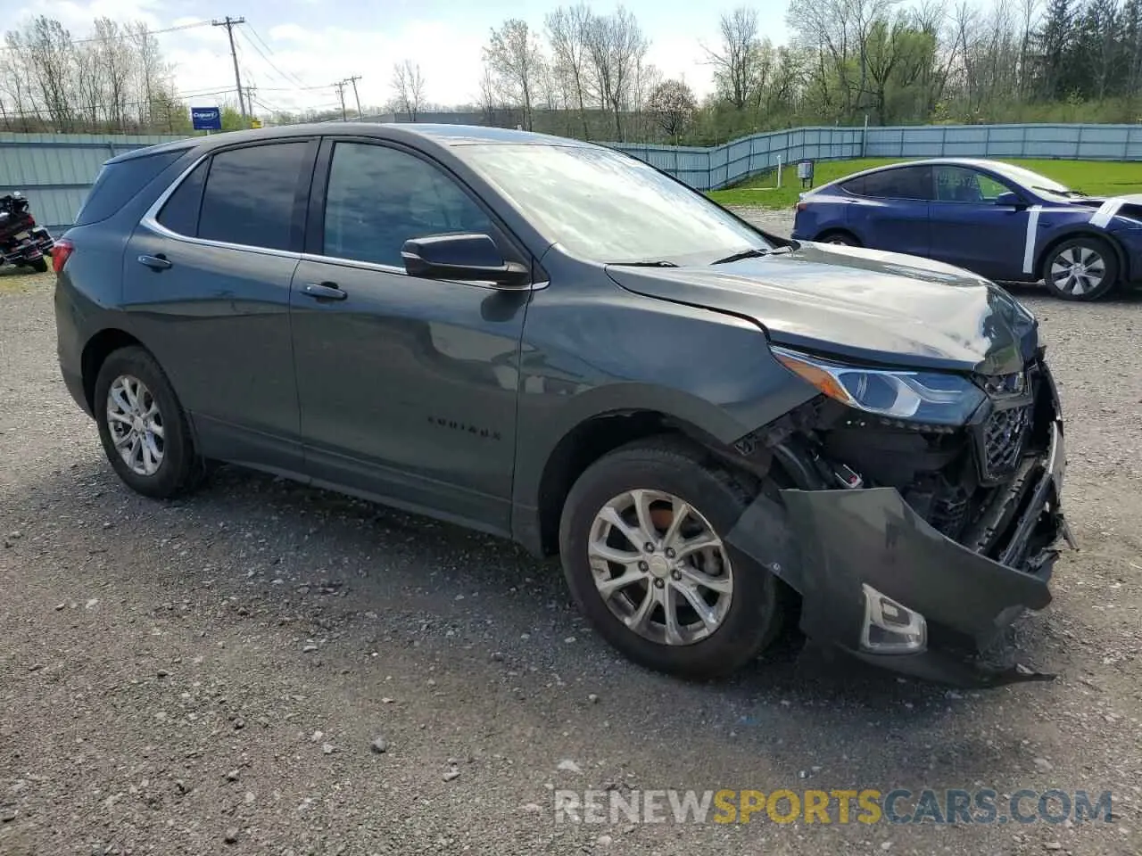 4 Photograph of a damaged car 3GNAXUEV5KS577007 CHEVROLET EQUINOX 2019