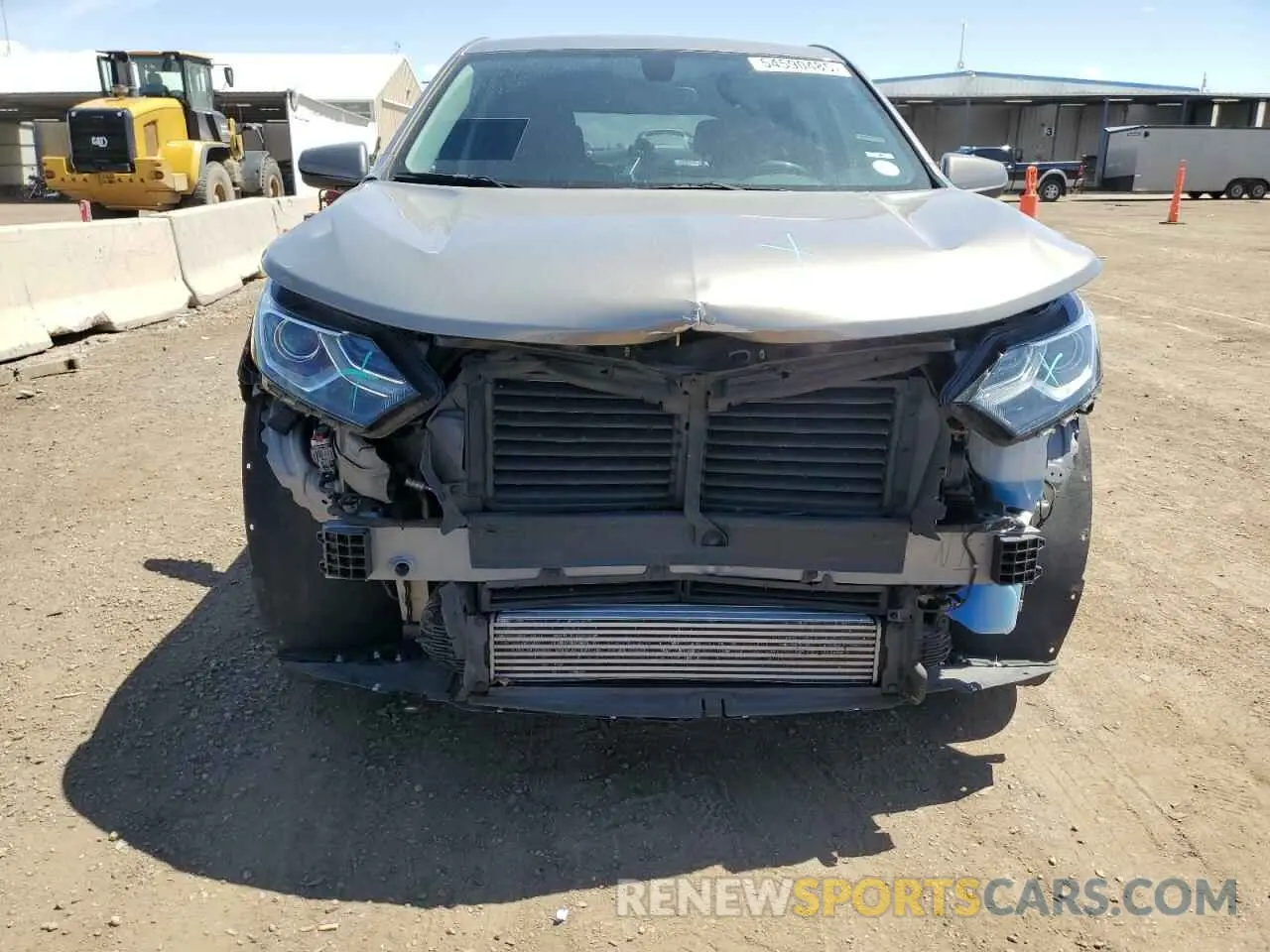 5 Photograph of a damaged car 3GNAXUEV6KS570079 CHEVROLET EQUINOX 2019