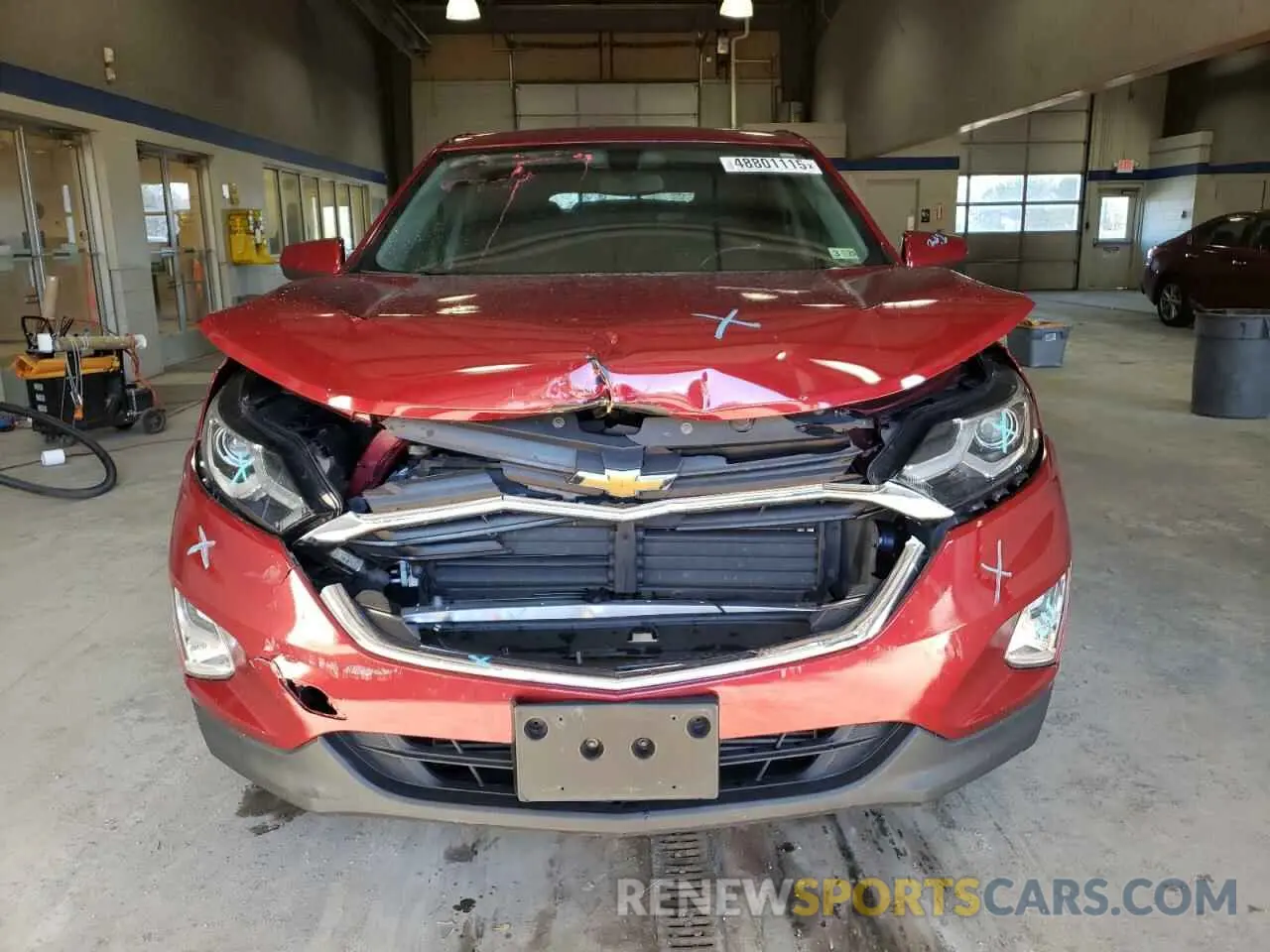 5 Photograph of a damaged car 3GNAXUEV6KS678718 CHEVROLET EQUINOX 2019